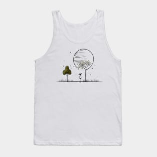 Footsteps of Solitude Tank Top